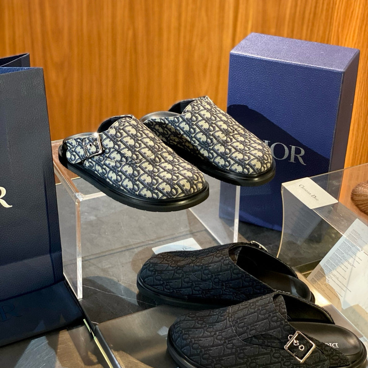 Dior Accessories- Dior Aqua Mules Luxury Designer Fashion Accessory