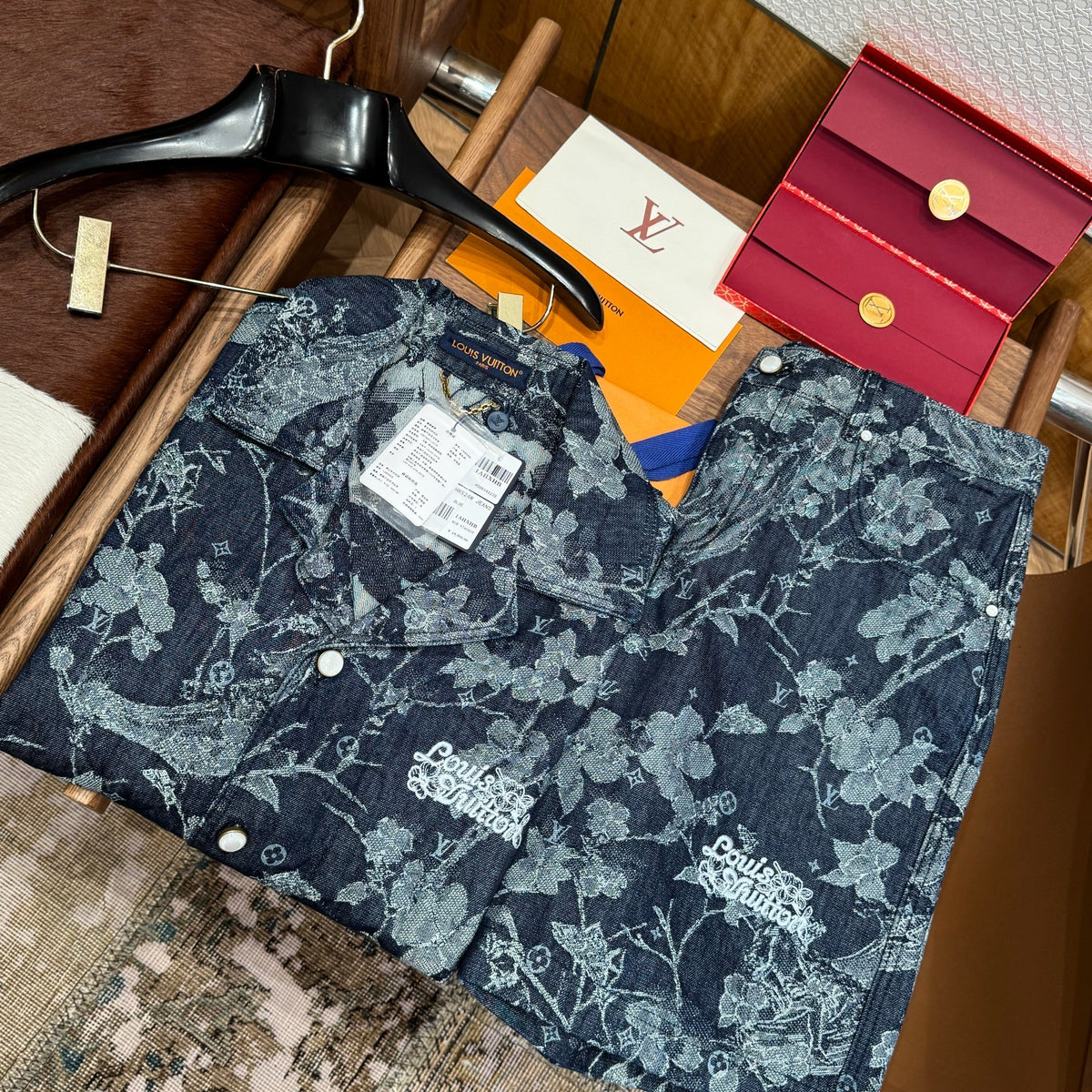 Louis Vuitton Jeans- Louis Vuitton Lou Denim Shorts Premium Designer Denim Jeans