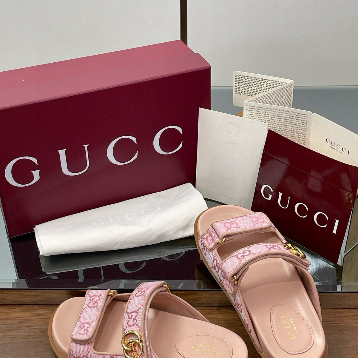 Gucci Shoes- Gucci Sandals Premium Designer Casual Shoes