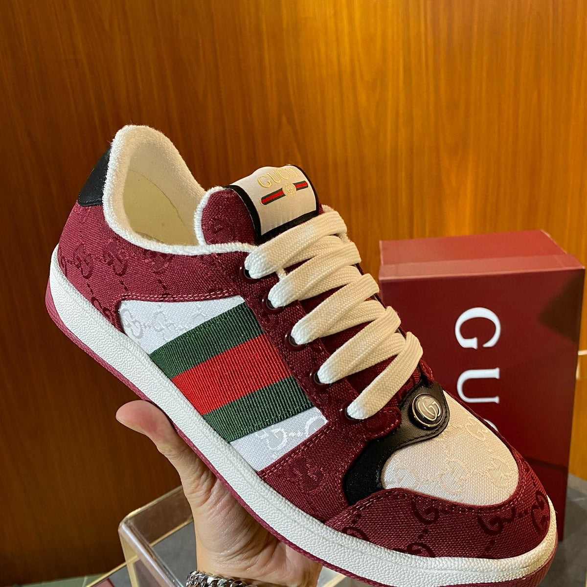 Gucci Shoes- Gucci Screener Trainers Comfortable Everyday Designer Shoes