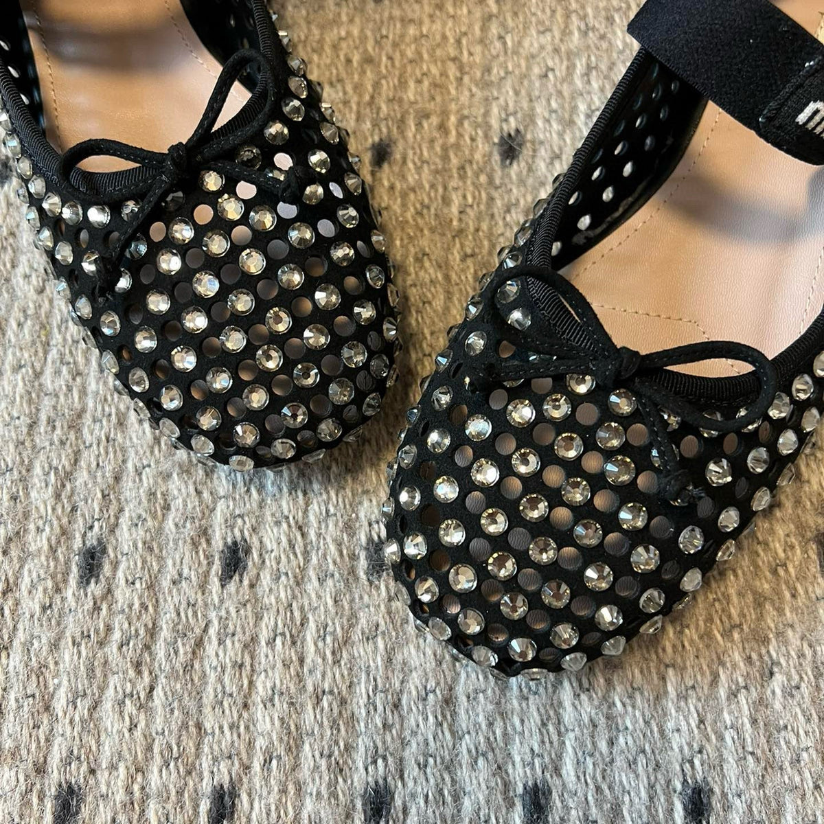 Shoes- Miu M Ballet Flats Luxury Lifestyle Designer Footwear