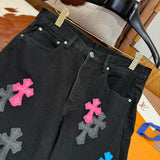 Chrome Hearts Jeans detail shot – designer craftsmanship and quality