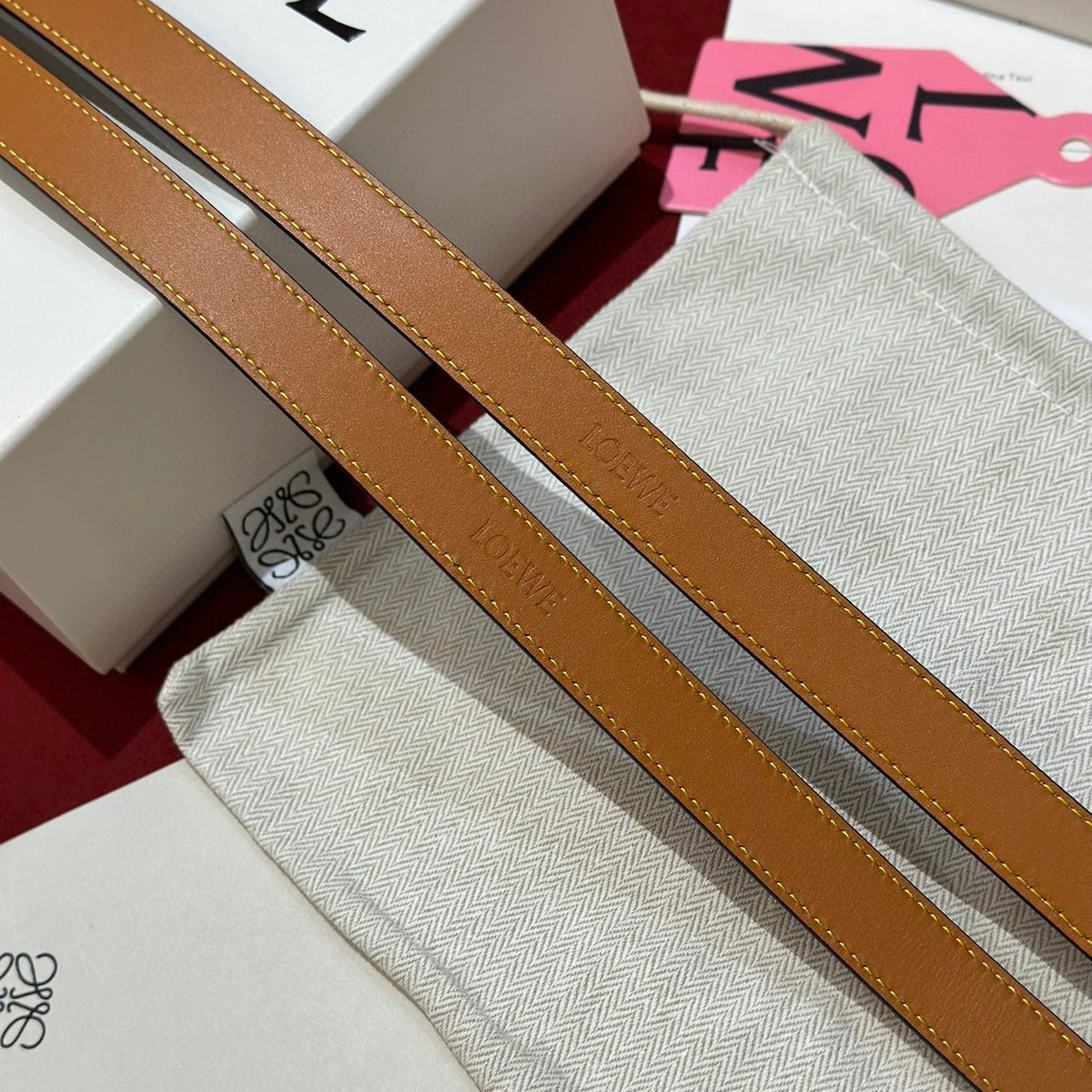Belts- Loew Belt 20mm Premium Leather Designer Belt