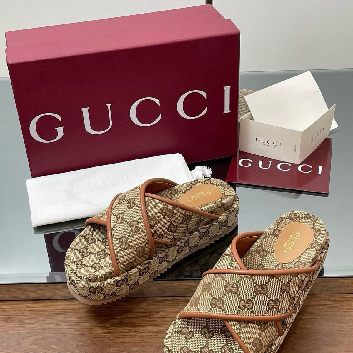 Gucci Shoes- Gucci Sandals Comfortable Everyday Designer Shoes