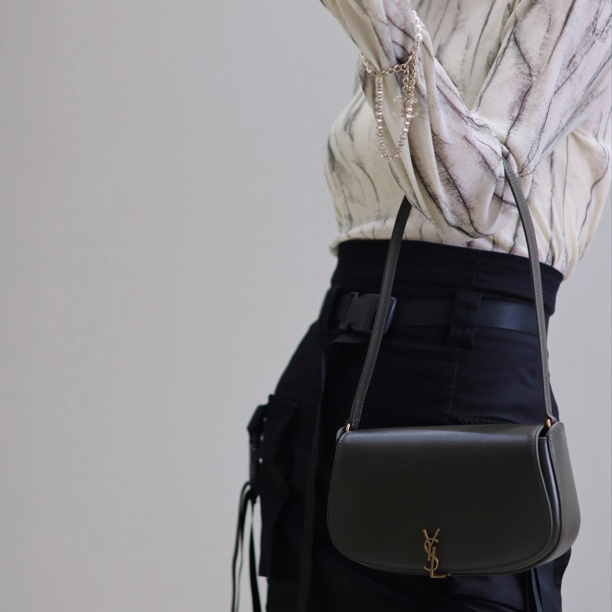 Saint Laurent Bags- Saint Laurent Mini Voltaire Bag Elegant Everyday Designer Handbag