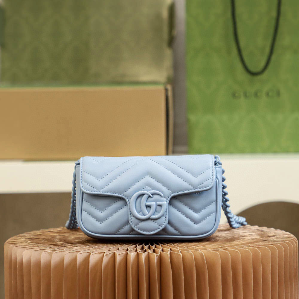 Gucci Bags- Gucci Marmont Super Mini Bag Elegant Everyday Designer Handbag