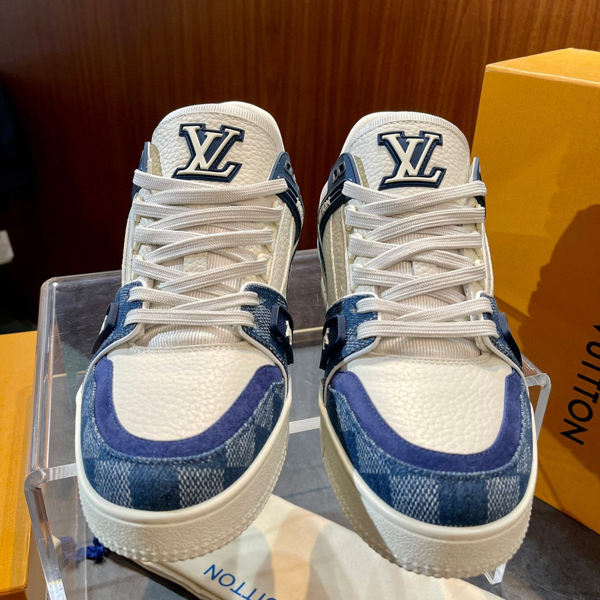 Louis Vuitton Shoes- Louis Vuitton Lou Trainers Comfortable Everyday Designer Shoes