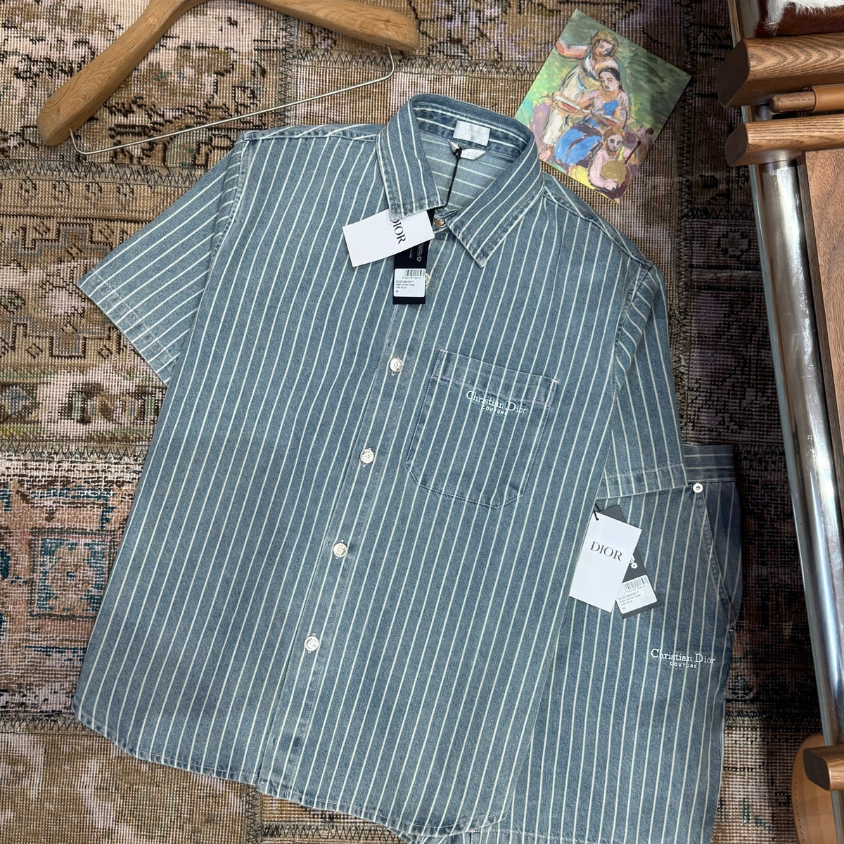 Dior Tops- Dior Denim Shirt Premium Designer Casual Top