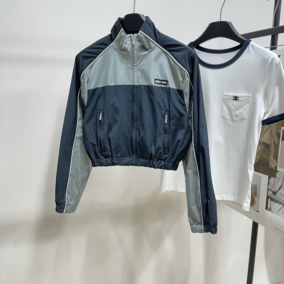 Jackets- Miu M Jacket Luxury Designer Outerwear Jacket
