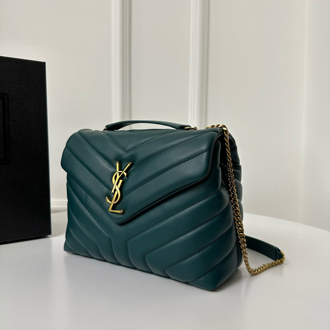 Saint Laurent Bags- Saint Laurent Loulou Small Bag Luxury Designer Leather Handbag