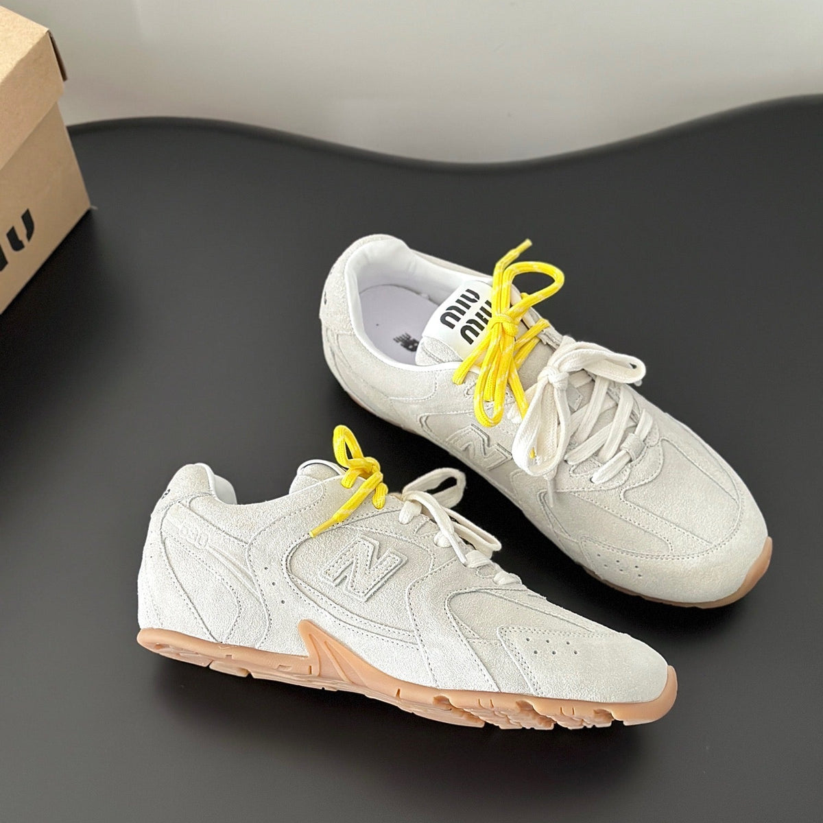 New Balance Shoes- New Balance Miu M x New Balance Trainers Luxury Lifestyle Designer Footwear