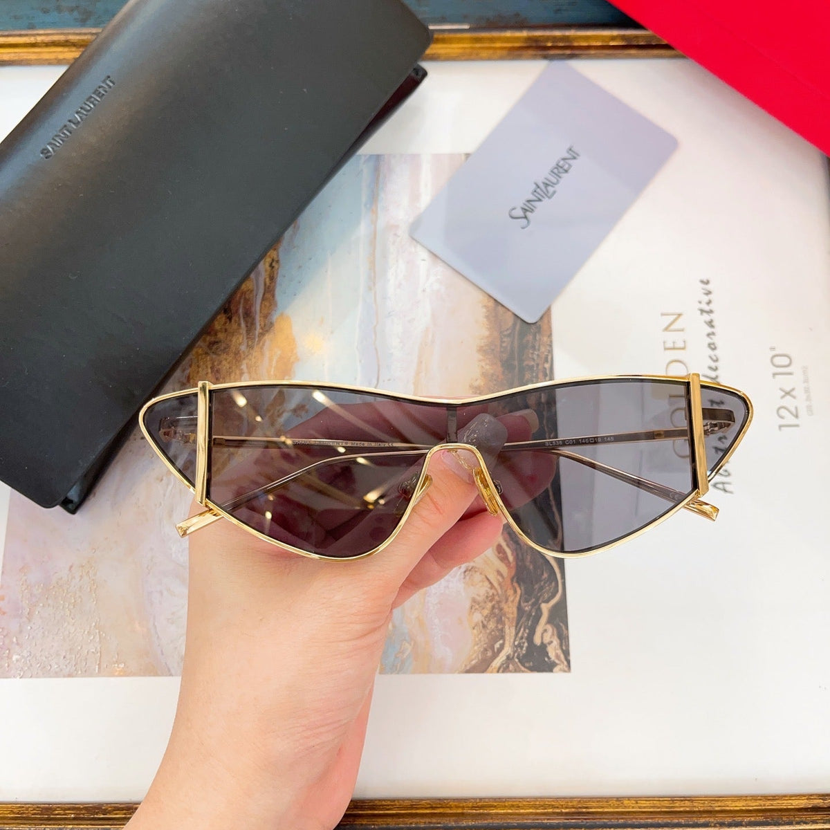 Saint Laurent Sunglasses- Saint Laurent Sunglasses Premium Fashion Designer Sunglasses