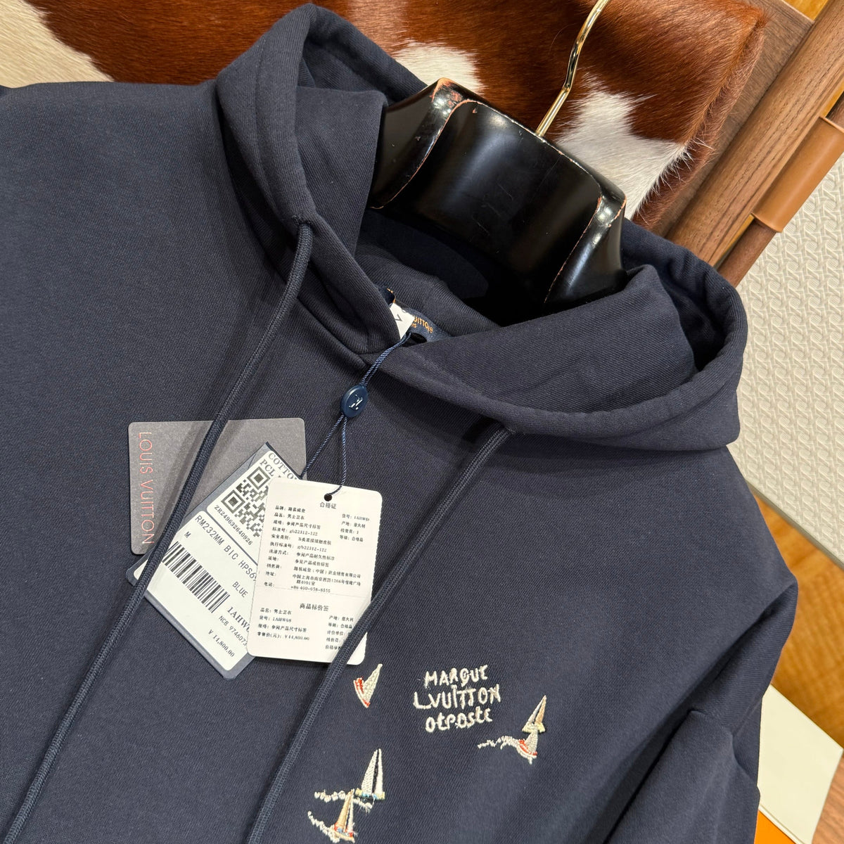 Louis Vuitton Hoodies- Louis Vuitton Lou Hoodie Premium Designer Casual Hoodie