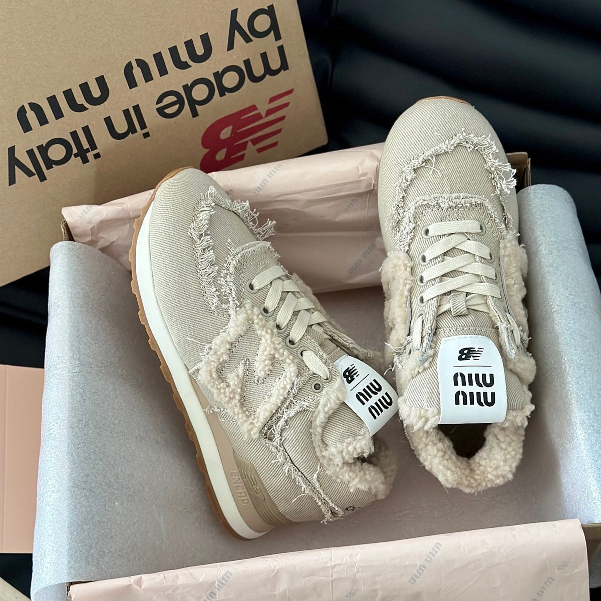 New Balance Shoes- New Balance Miu M x New Balance Trainers Comfortable Everyday Designer Shoes