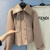 Fendi Double Sided Coat – luxury designer coat at Velouxe