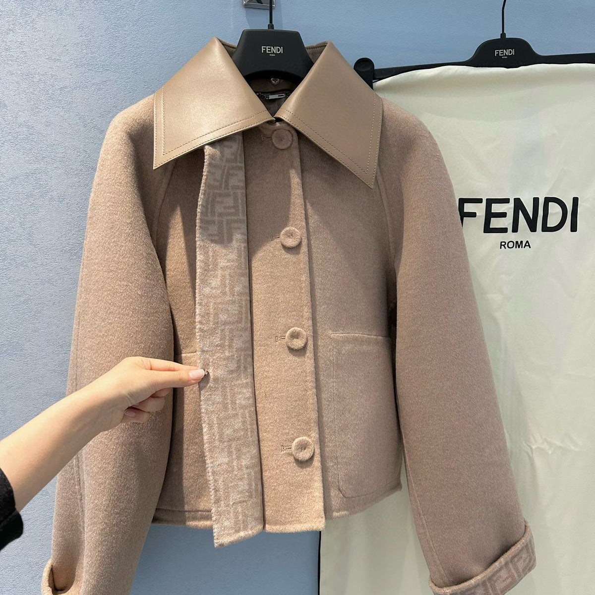 Jackets- Fen Double Sided Coat Stylish Everyday Designer Outerwear