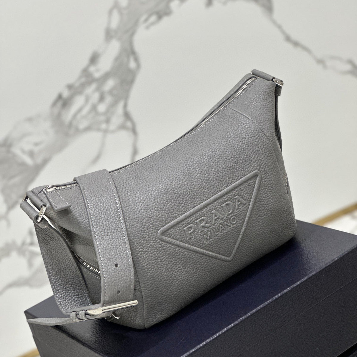 Bags- Pd Leather Bag With Shoulder Strap Elegant Everyday Designer Handbag
