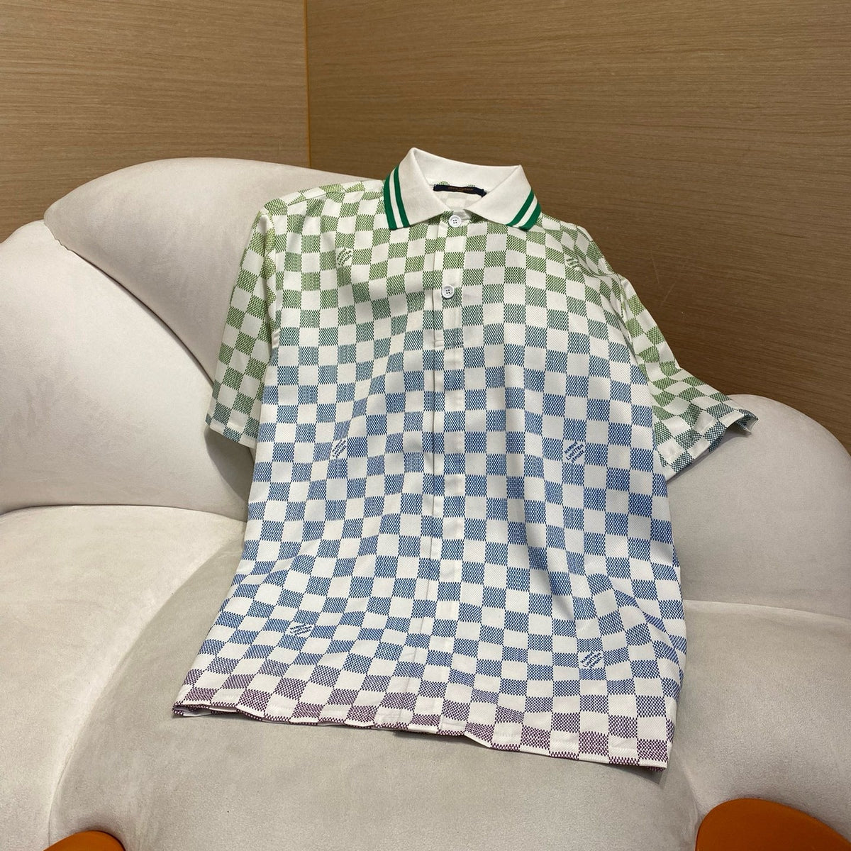 Louis Vuitton Polo Shirts- Louis Vuitton Lou Polo Shirt Classic Designer Cotton Polo Shirt