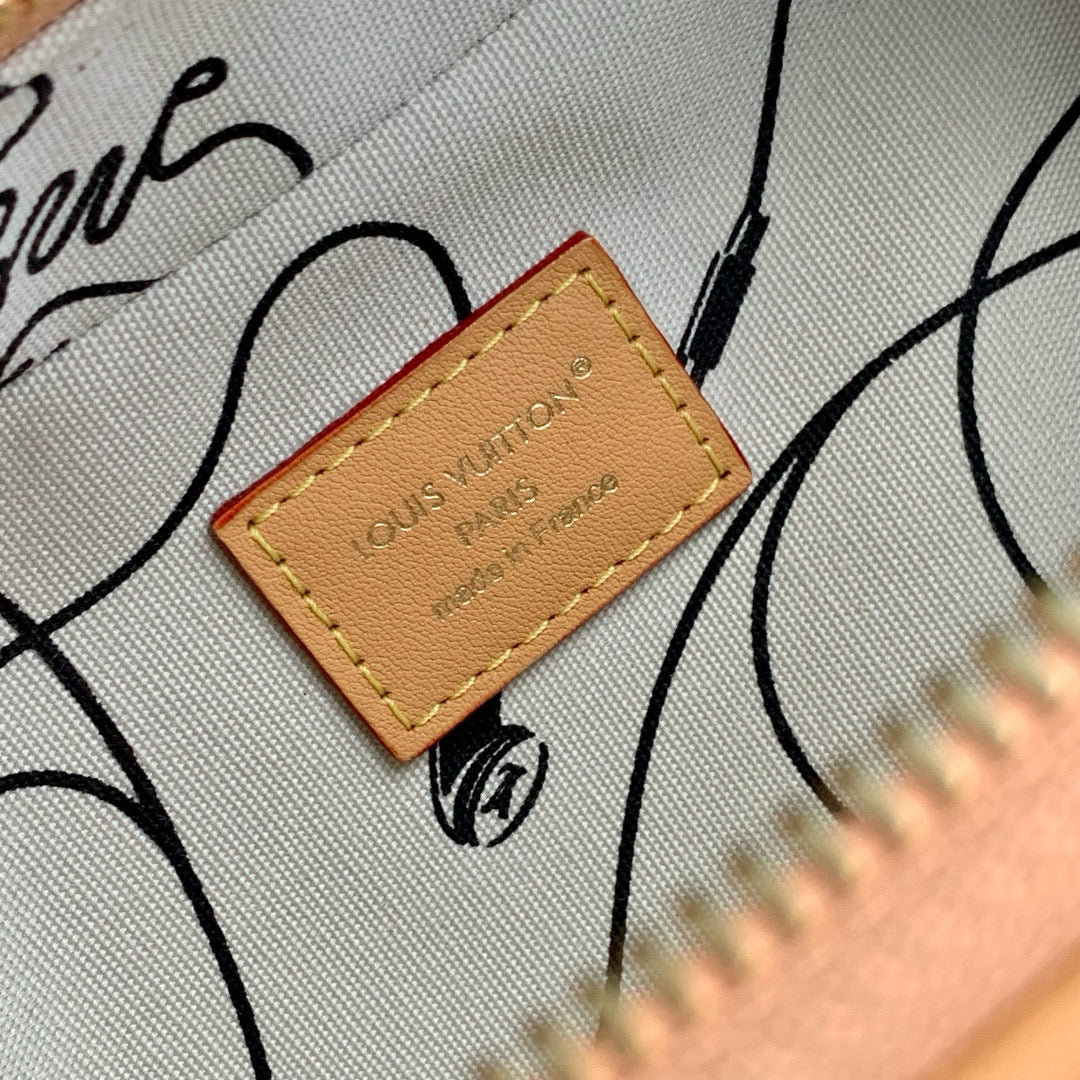 Louis Vuitton Wallets- Louis Vuitton Lou Baladeur Wearable Wallet Compact Luxury Card Wallet