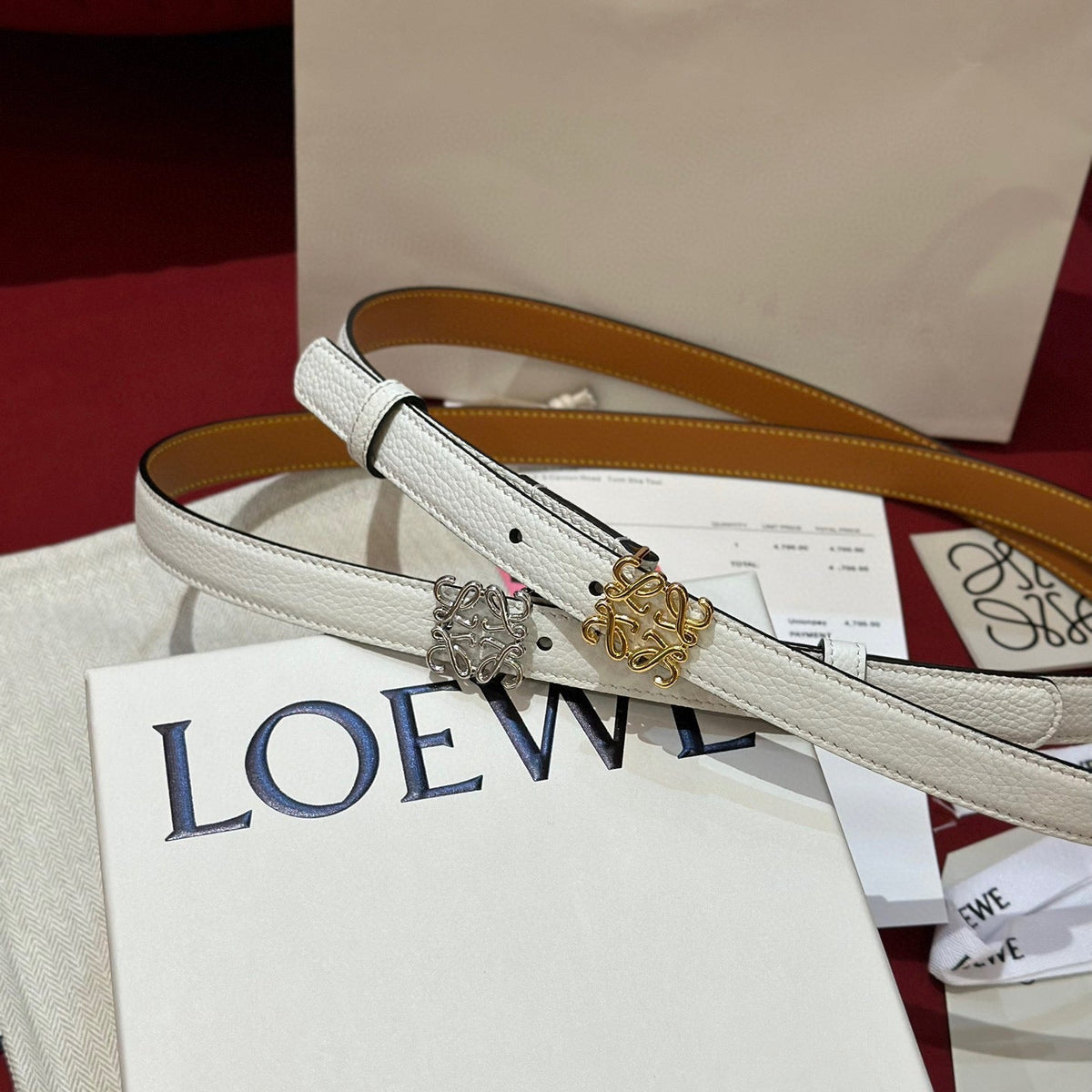 Belts- Loew Belt 20mm Premium Leather Designer Belt