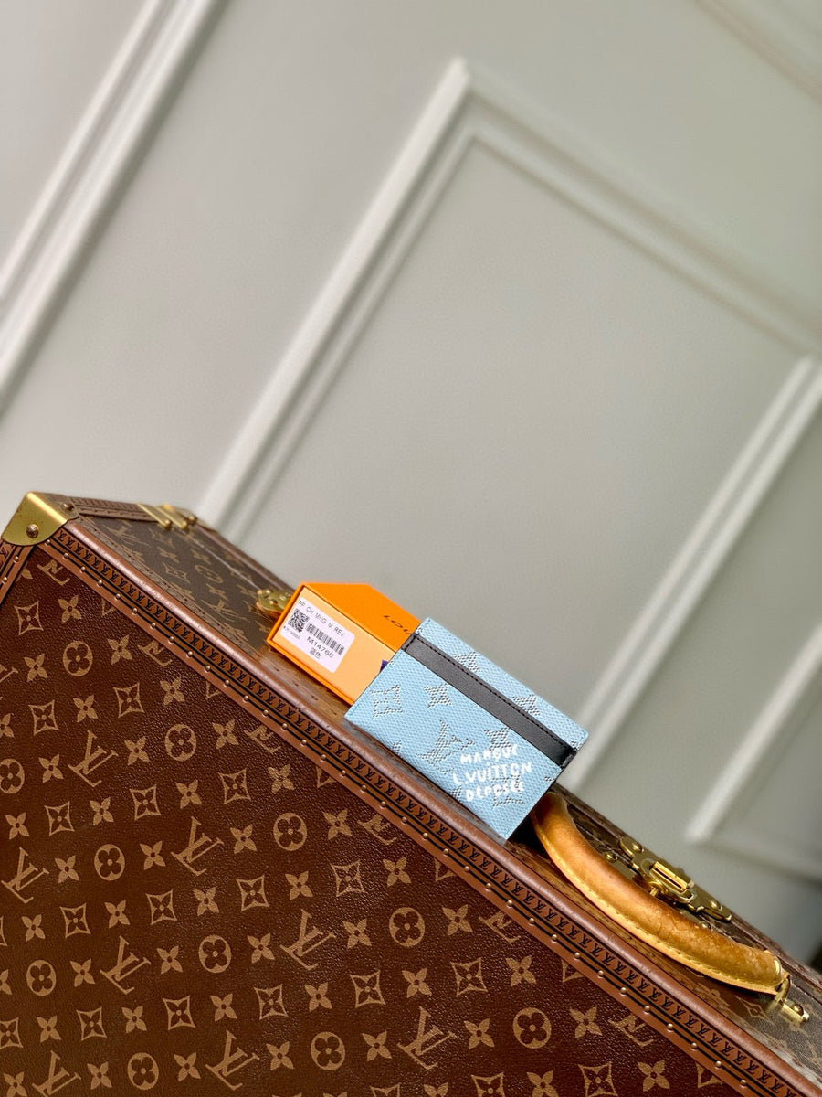 Louis Vuitton Wallets- Louis Vuitton Lou Card Holder Elegant Everyday Leather Wallet