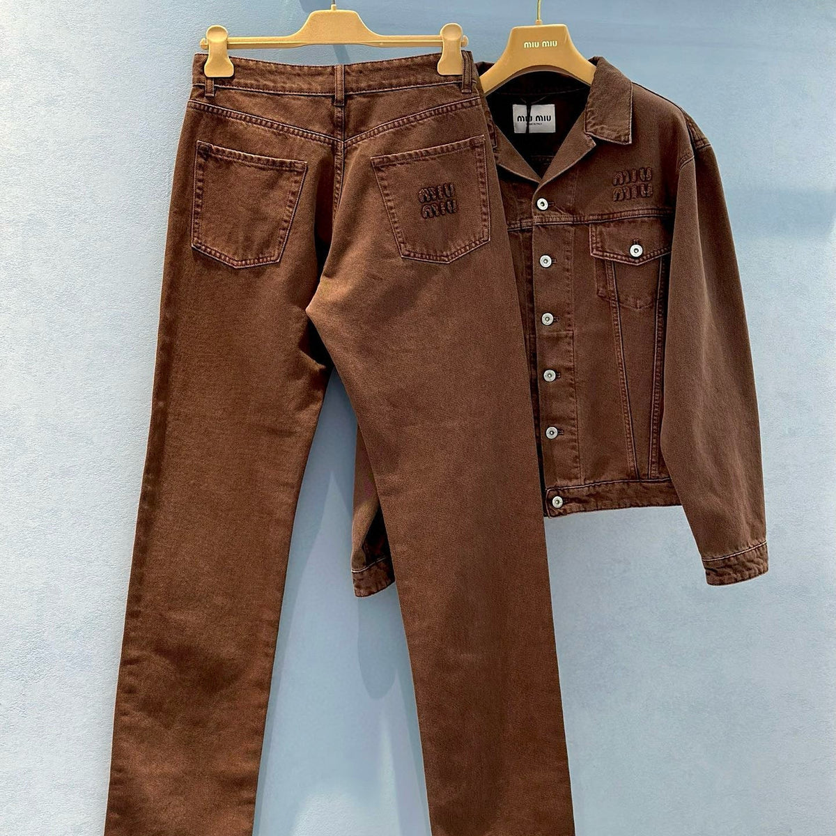 Jeans- Miu M Jeans Classic Everyday Designer Jeans