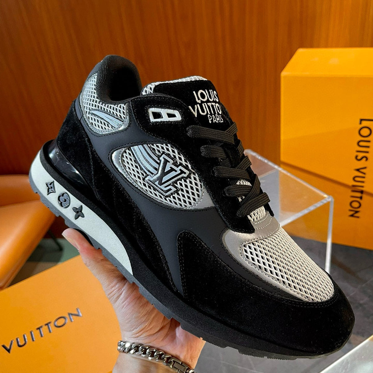 Louis Vuitton Shoes- Louis Vuitton Lou Trainers Premium Designer Casual Shoes