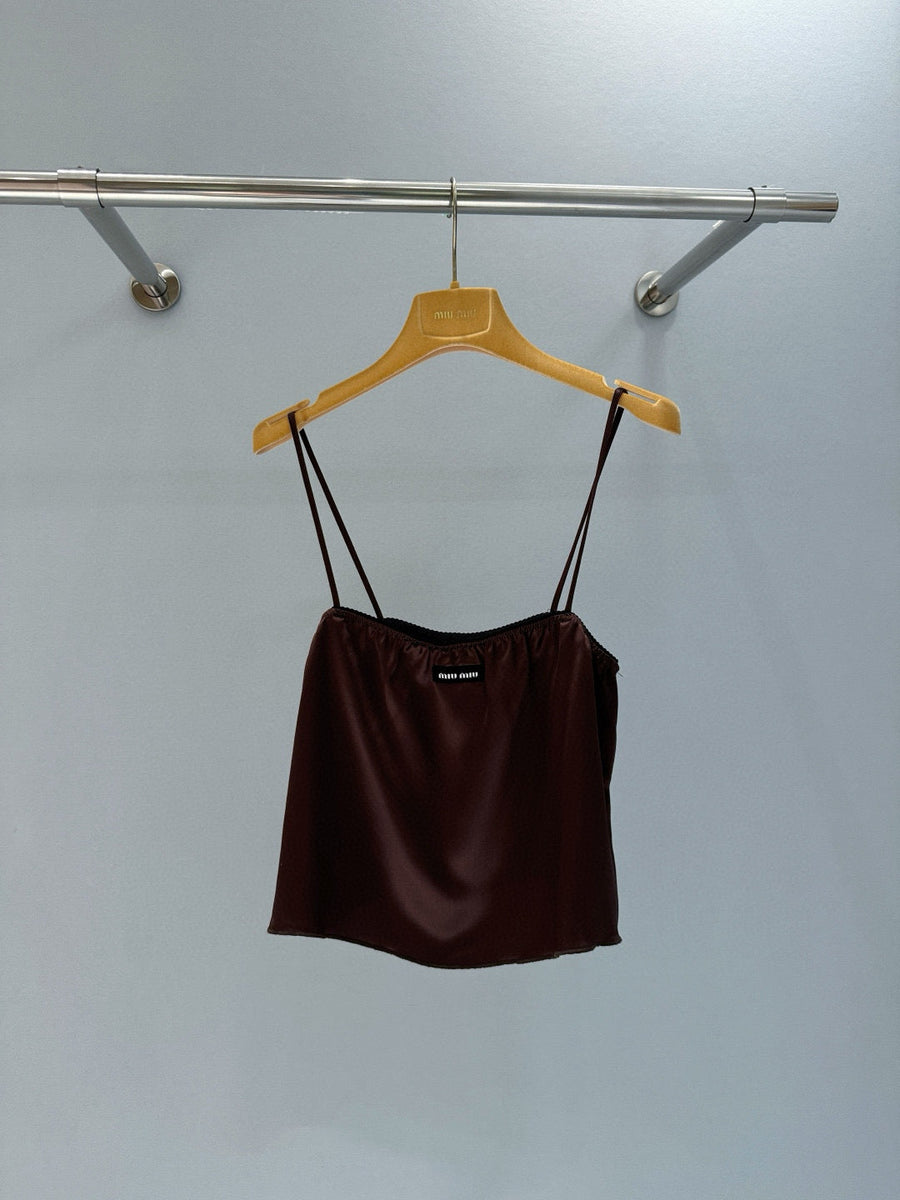 Tops- Miu M Top Elegant Everyday Designer Top