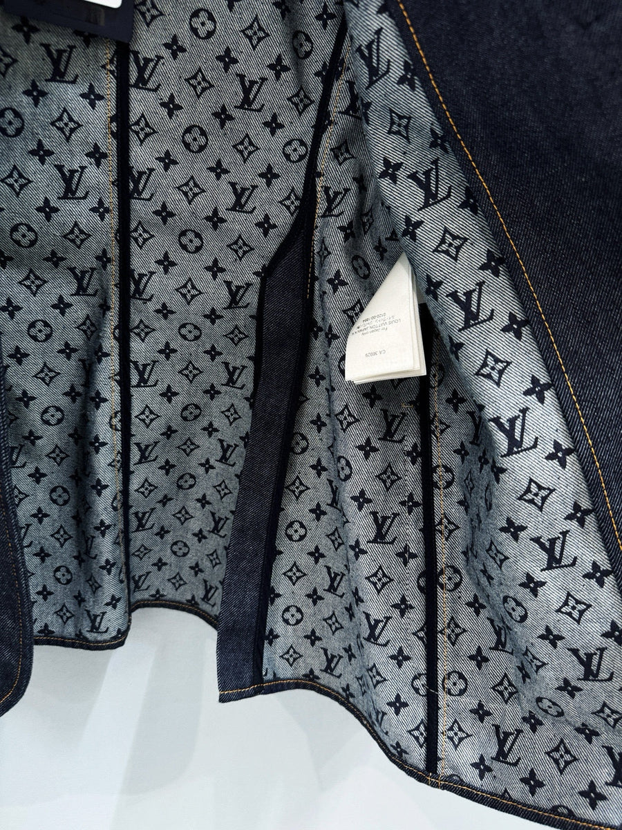 Louis Vuitton Jackets- Louis Vuitton Lou Denim Blazer Stylish Everyday Designer Outerwear