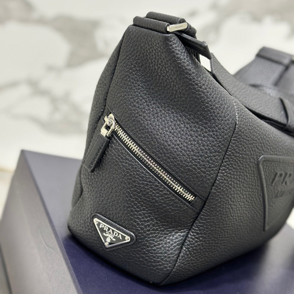 Bags- Pd Leather Bag With Shoulder Strap Premium Designer Shoulder Bag