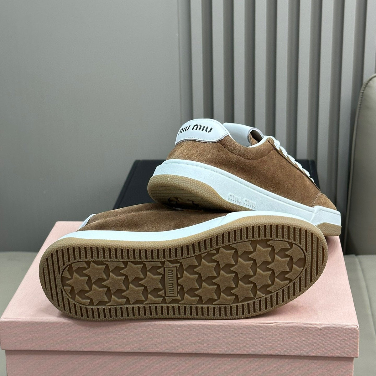 Shoes- Miu M Trainers Luxury Lifestyle Designer Footwear