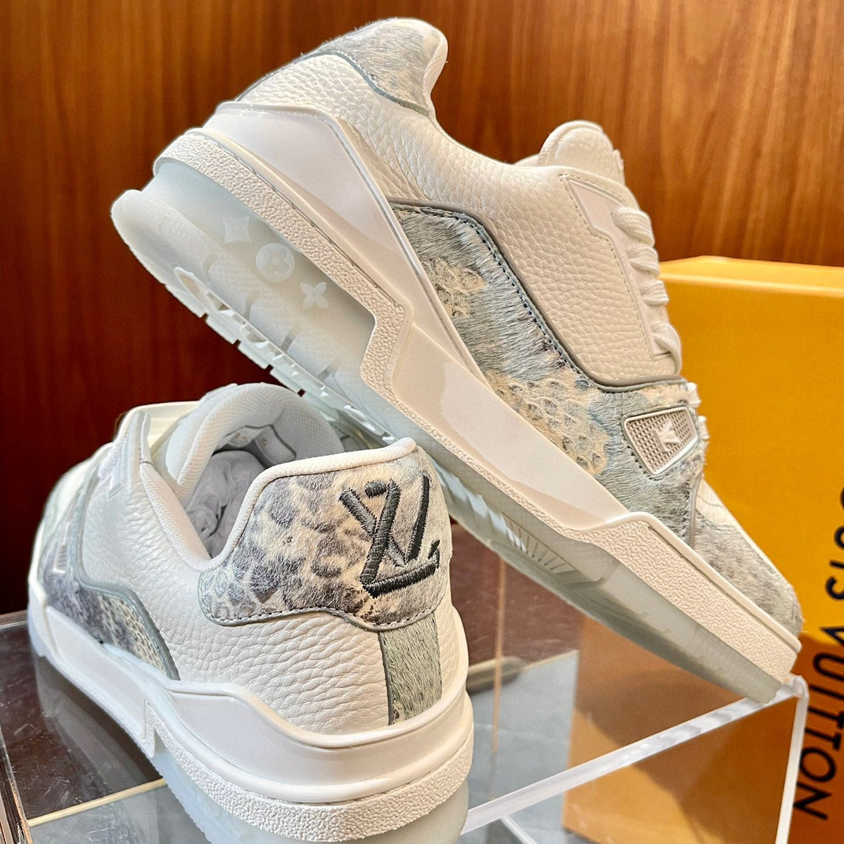 Louis Vuitton Shoes- Louis Vuitton Lou Trainers Comfortable Everyday Designer Shoes