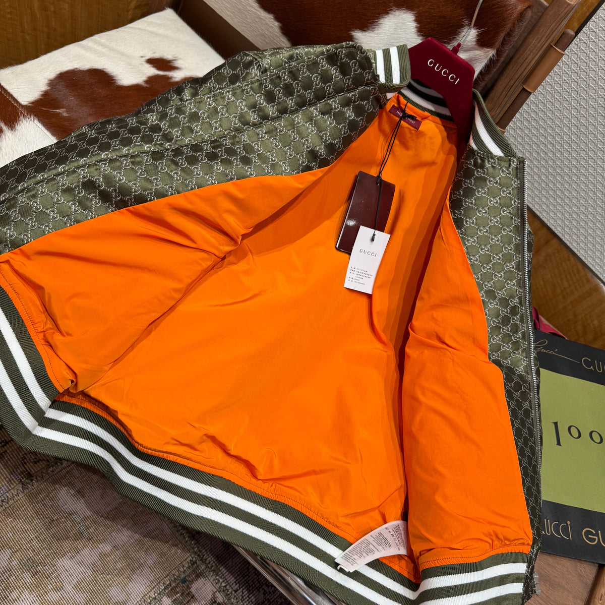 Gucci Jackets- Gucci Bomber Jacket Luxury Designer Outerwear Jacket