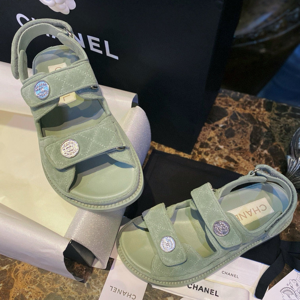 Chanel Shoes- Chanel Sandals Comfortable Everyday Designer Shoes