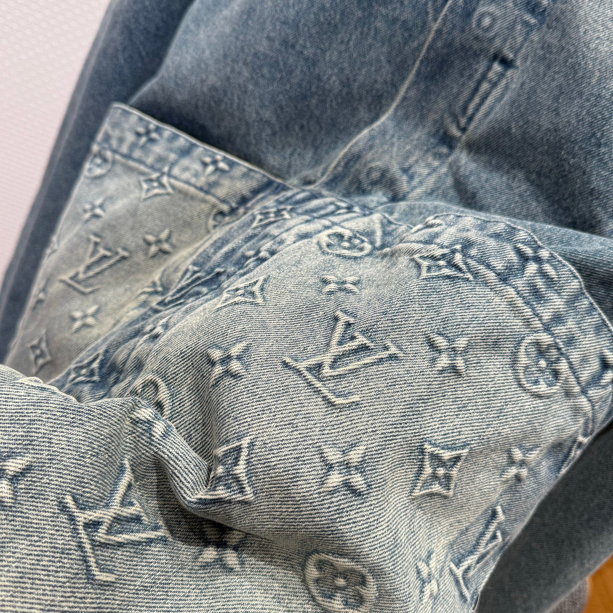 Louis Vuitton Jackets- Louis Vuitton Lou Denim Jacket Stylish Everyday Designer Outerwear