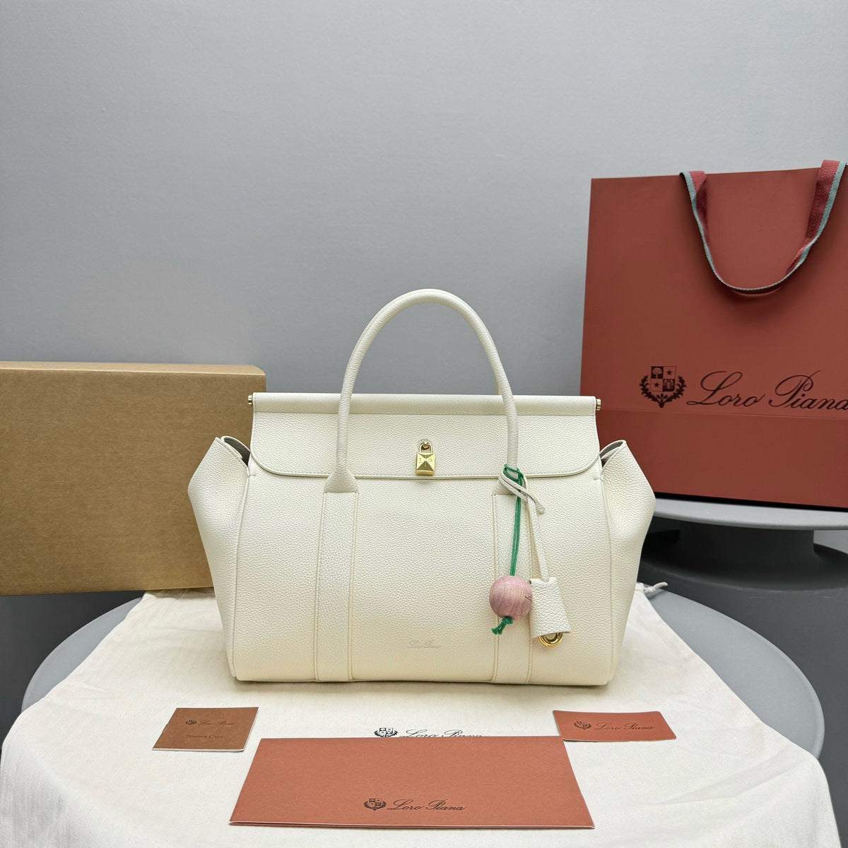 Bags- Loro P Loom Bag L32 Elegant Everyday Designer Handbag