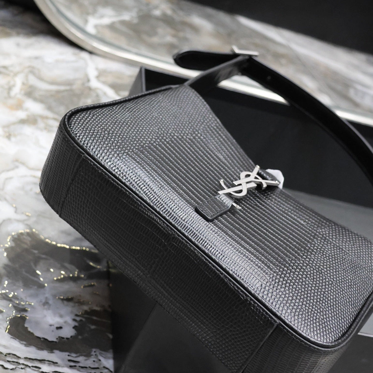 Saint Laurent Bags- Saint Laurent Le 5 A 7 Hobo Bag Premium Designer Shoulder Bag