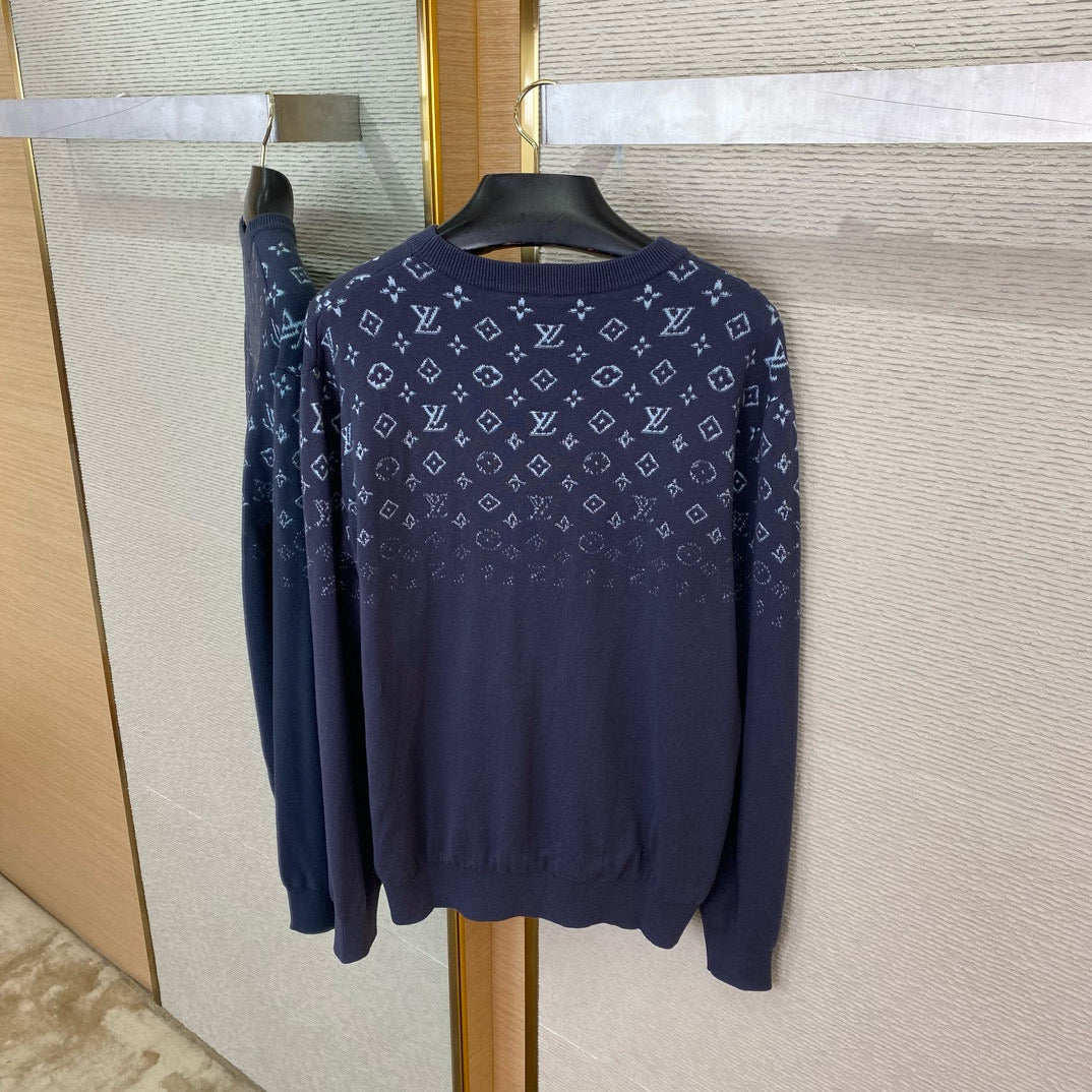 Louis Vuitton Sweaters- Louis Vuitton Lou Jumper Luxury Designer Knit Sweater