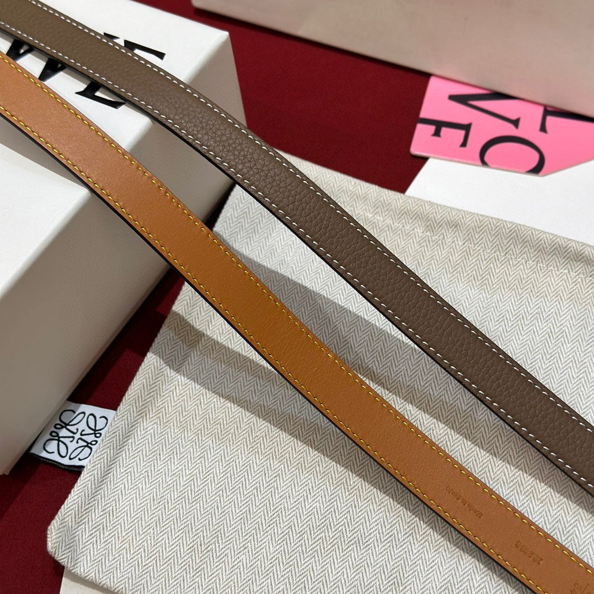 Belts- Loew Belt 20mm Classic Everyday Designer Belt