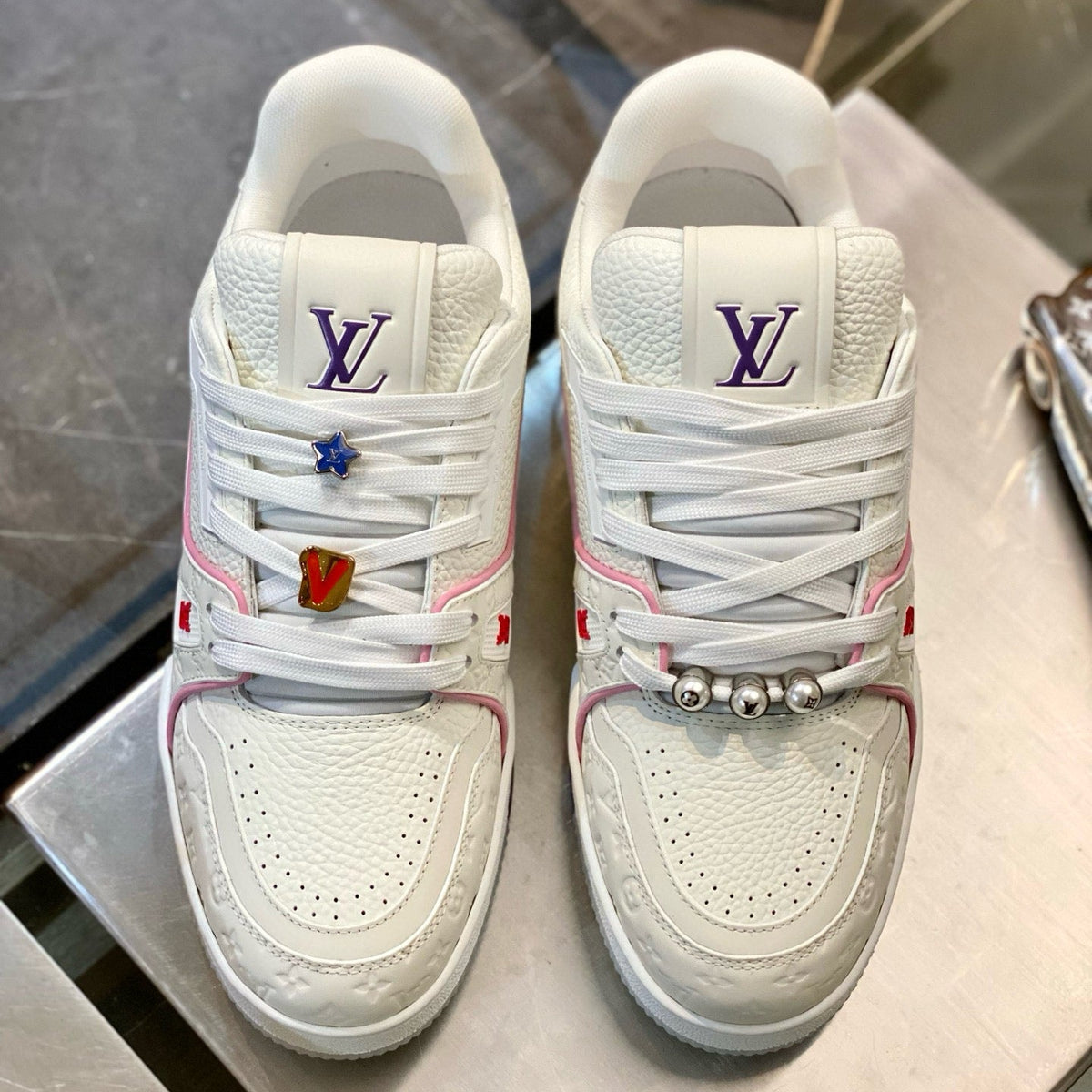 Velouxe Shoes?  Velouxe Lou Trainers Premium Designer Casual Shoes