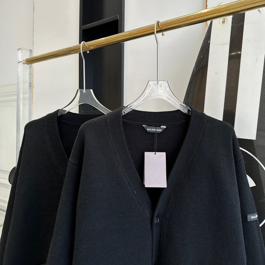 Balenciaga Cardigan – luxury designer piece at Velouxe