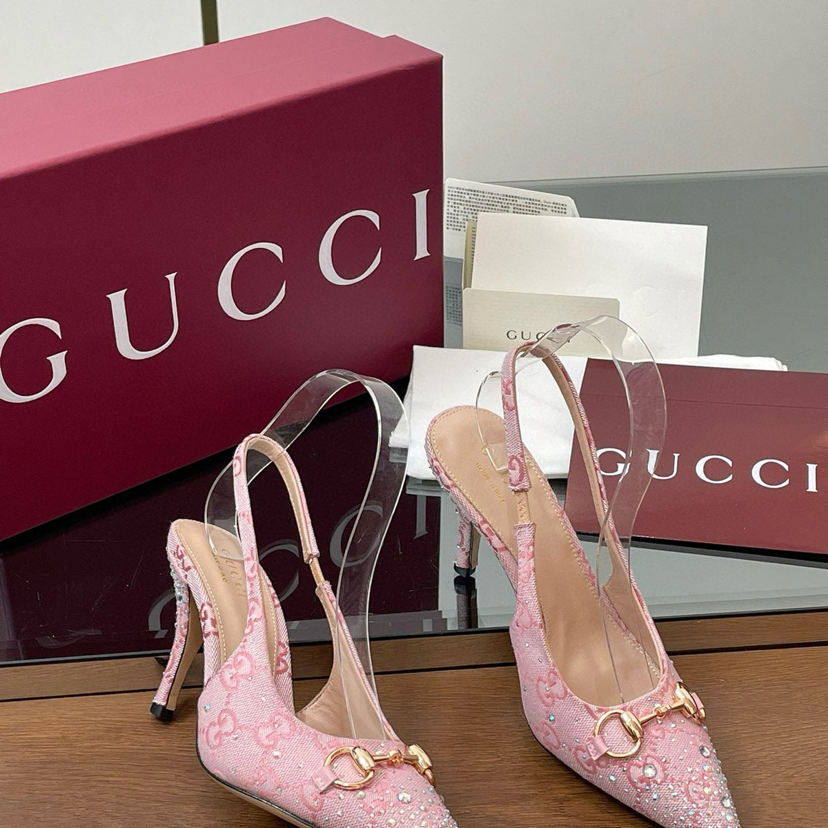 Gucci Shoes- Gucci Heels Premium Designer Casual Shoes