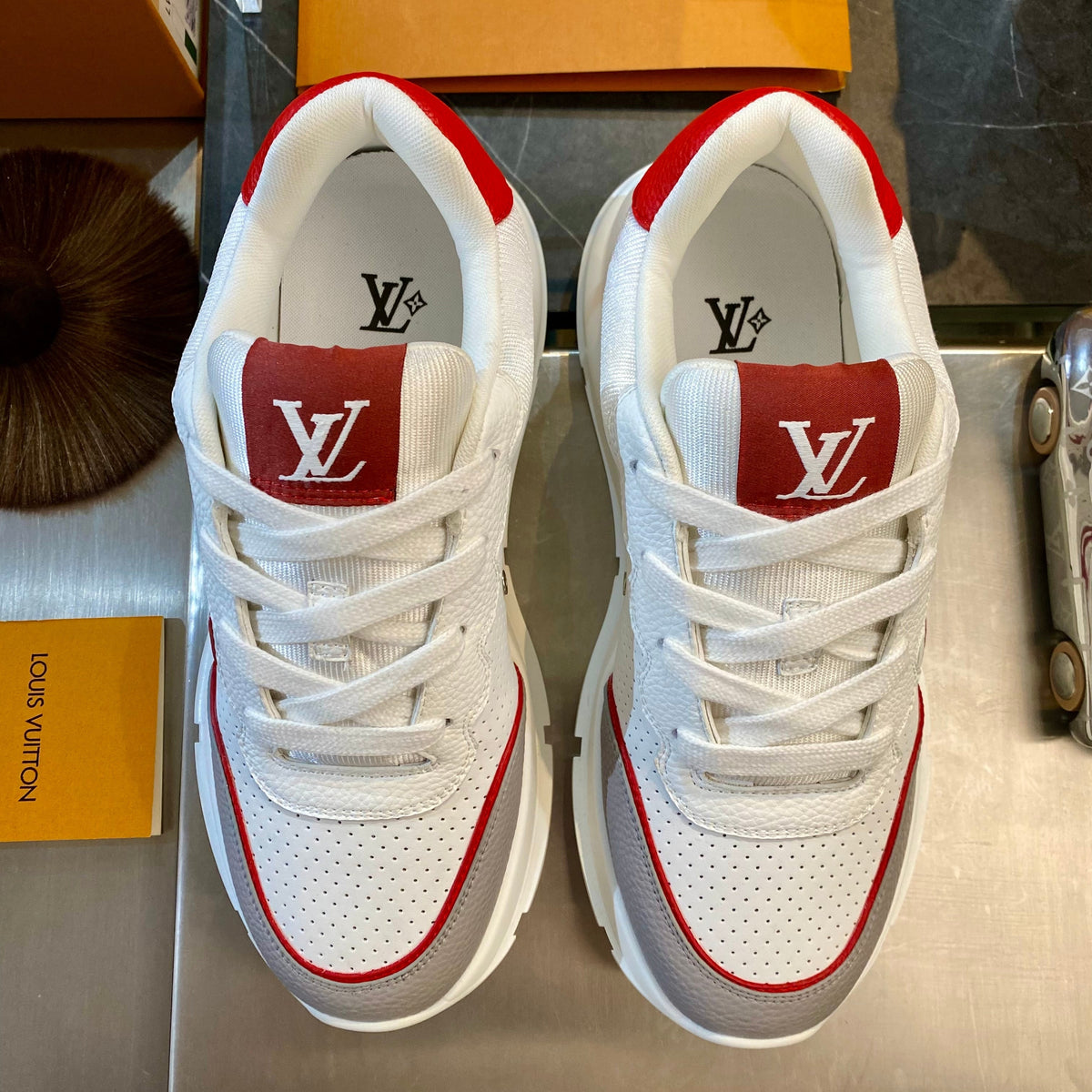 Louis Vuitton Shoes- Louis Vuitton Lou Classic Sneaker Luxury Lifestyle Designer Footwear