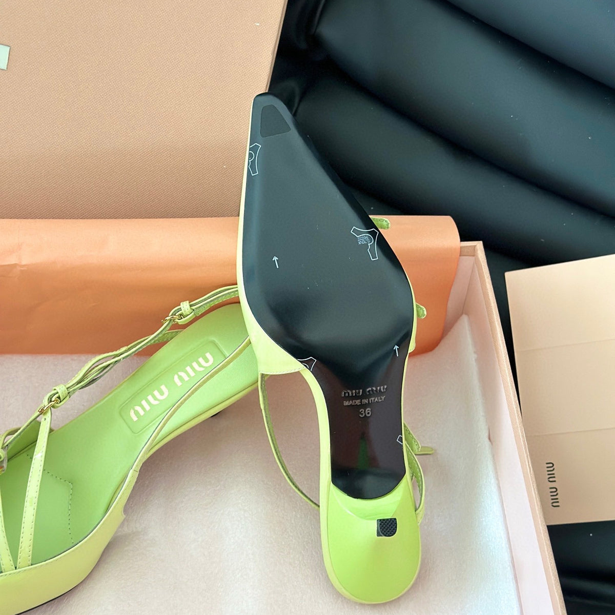 Shoes- Miu M Heels Premium Designer Casual Shoes