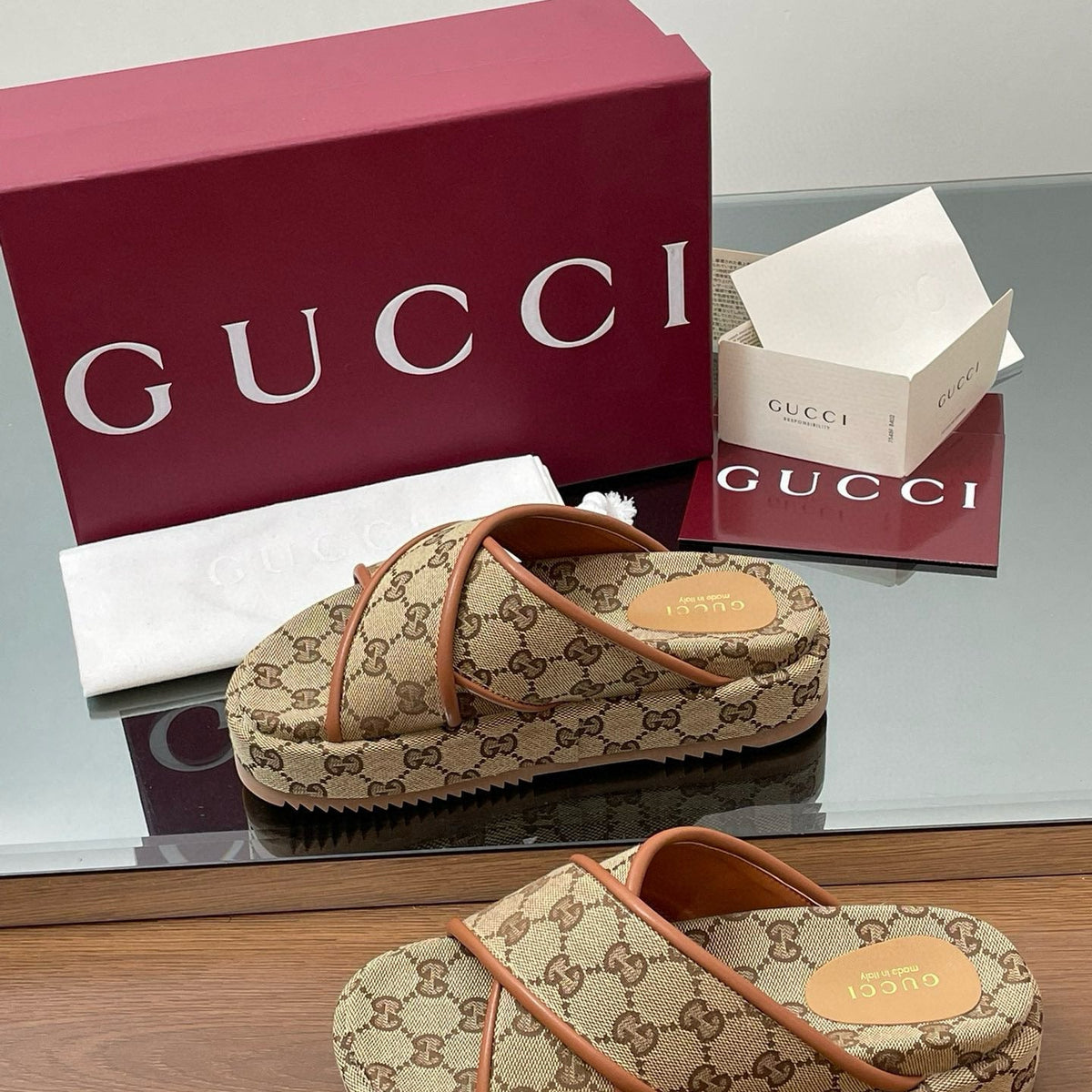 Gucci Shoes- Gucci Sandals Comfortable Everyday Designer Shoes