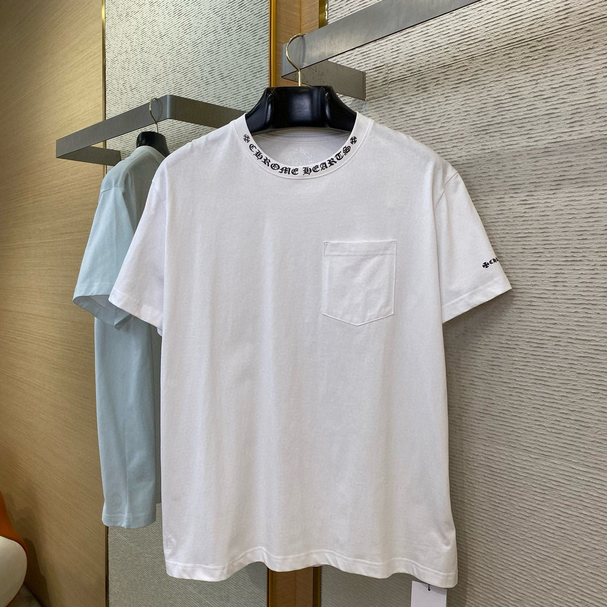T-Shirts- Chrome T-shirt Casual Everyday Designer Tee