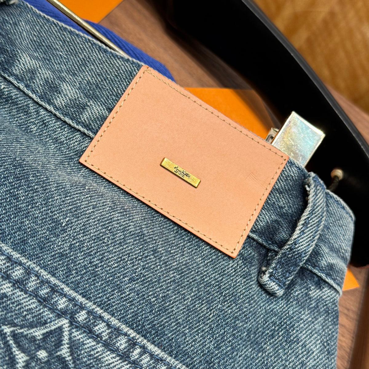 Louis Vuitton Jeans- Louis Vuitton Lou Denim Shorts Classic Everyday Designer Jeans