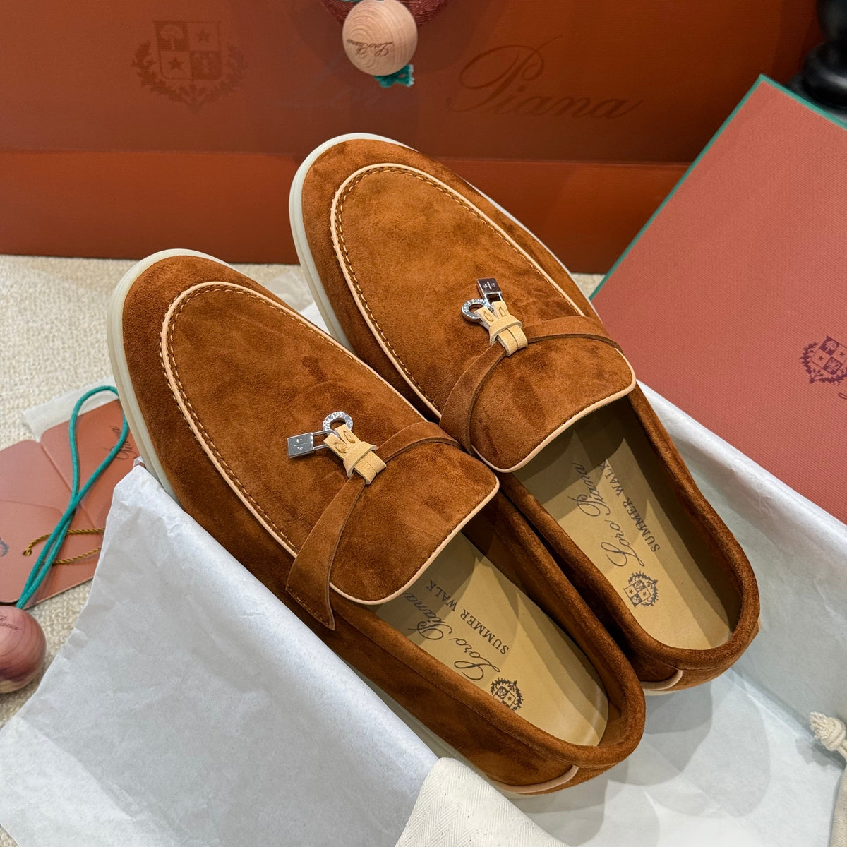 Shoes- Loro P Loafers Premium Designer Casual Shoes