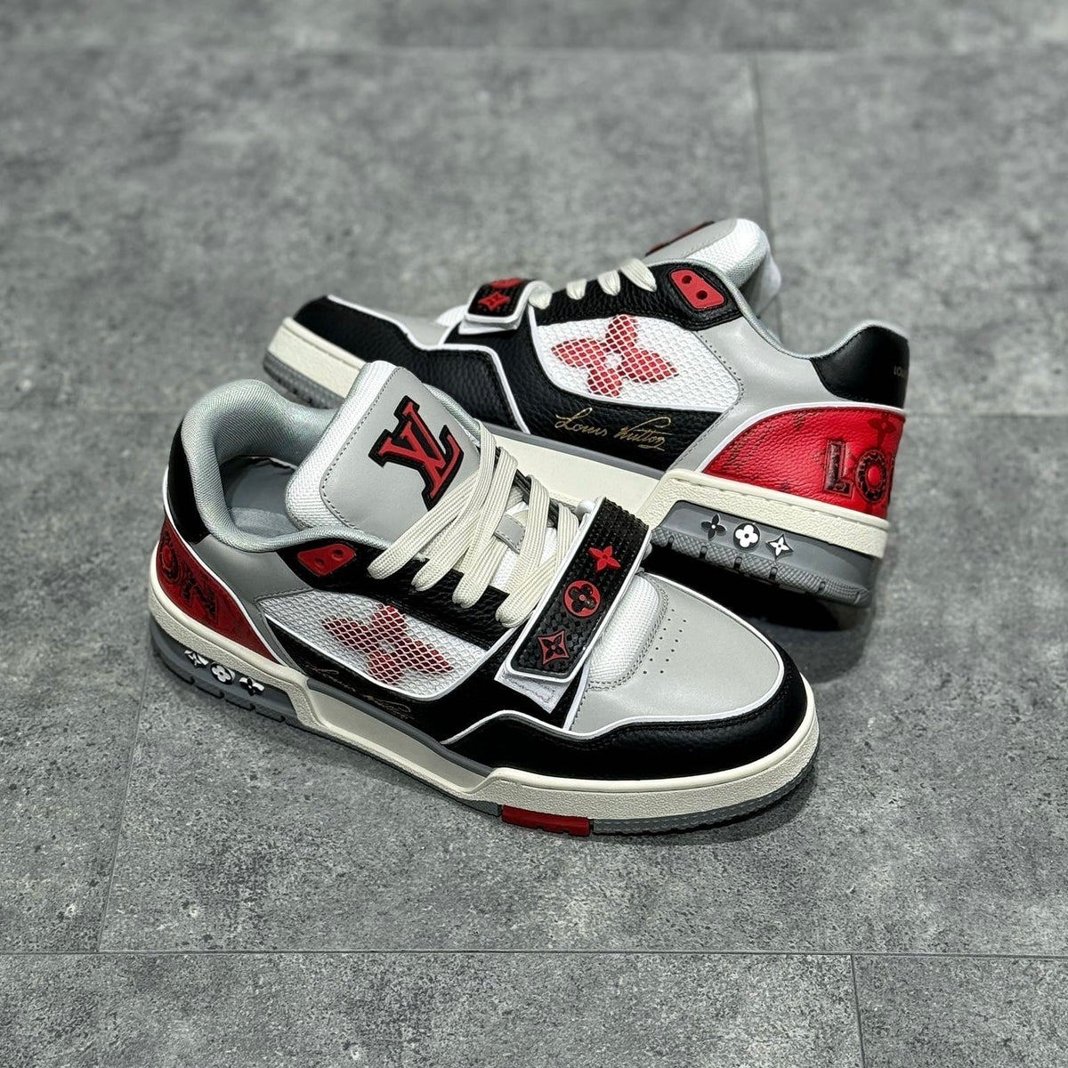 Louis Vuitton Shoes- Louis Vuitton Lou Trainers Luxury Lifestyle Designer Footwear