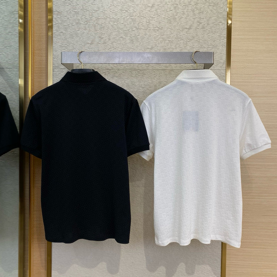 Louis Vuitton Polo Shirts- Louis Vuitton Lou Polo Classic Designer Cotton Polo Shirt